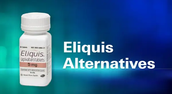 Butelka leku Eliquis 5 mg. Szukasz zamiennika? Sprawdź dostępne alternatywy.