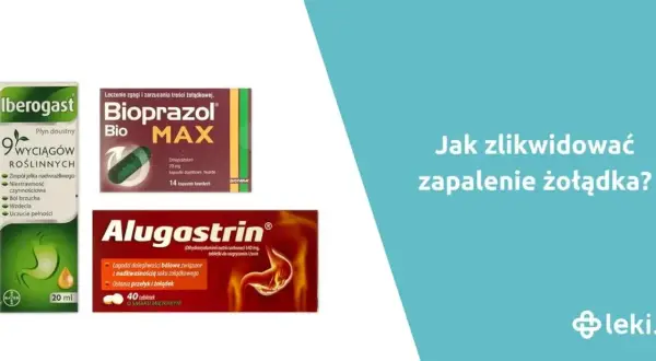 Zapalenie żołądka: Leki bez recepty i na receptę kiedy do lekarza?