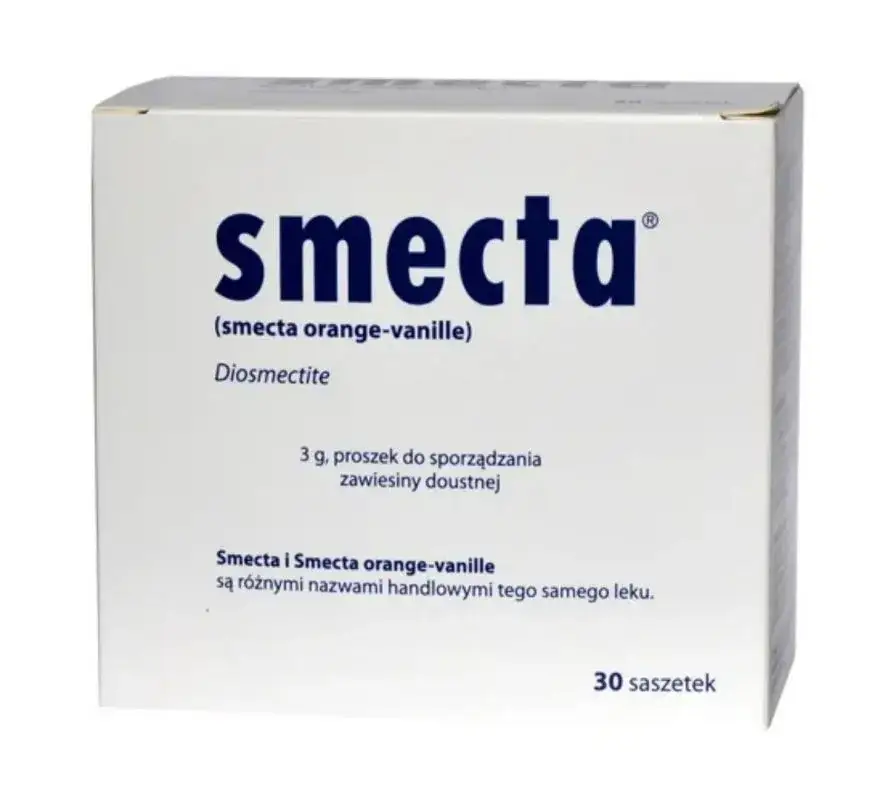 Smecta saszetki opakowanie lek na biegunkę
