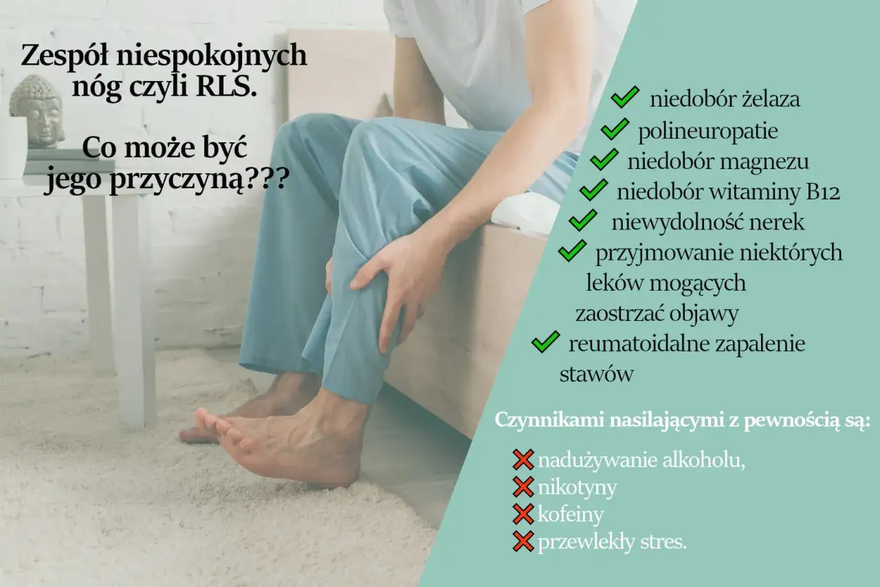Zespół niespokojnych nóg objawy i przyczyny