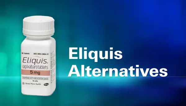 Butelka leku Eliquis 5 mg. Szukasz zamiennika? Sprawdź dostępne alternatywy.